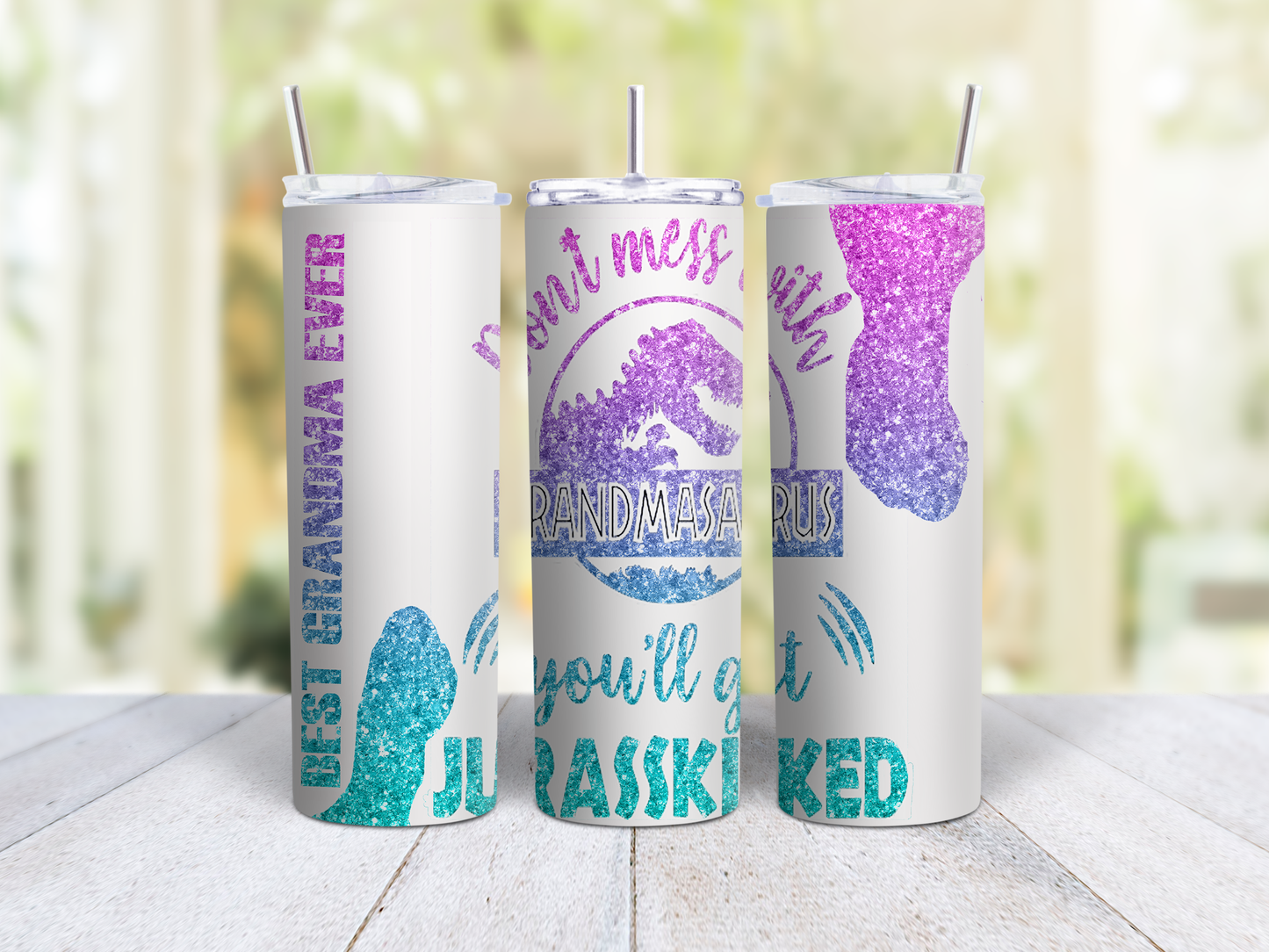 Grandmasaurus Tumbler