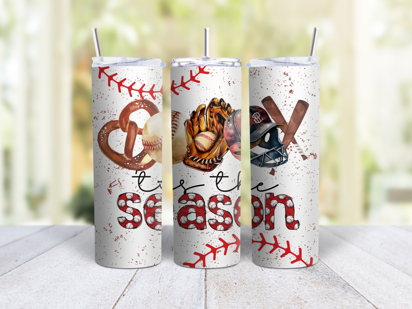 'Tis the Season Baseball Tumbler