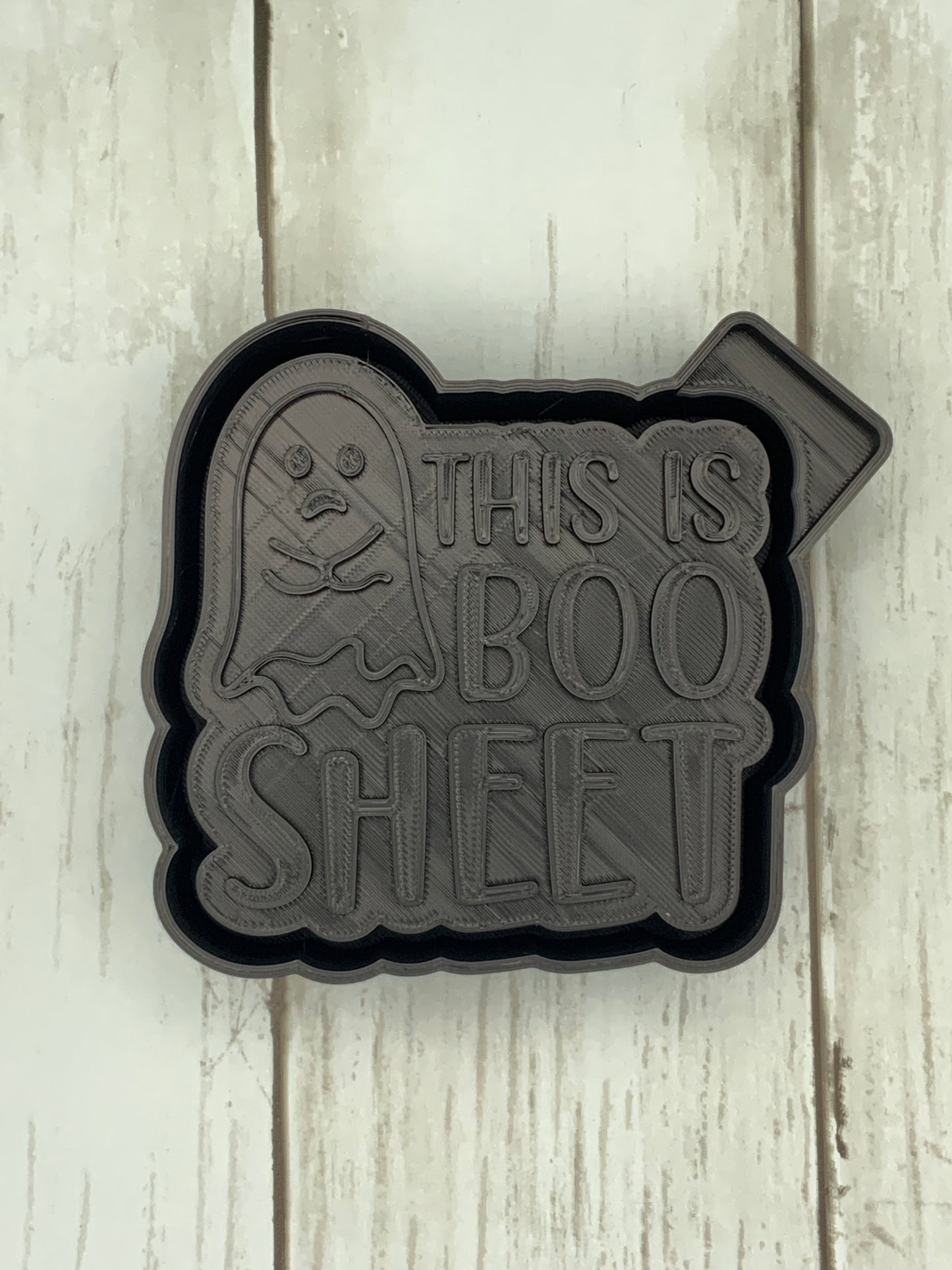 This is Boo Sheet Halloween Silicone Freshie Mold