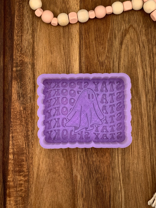 Stay Spooky with Ghost Silicone Freshie Mold