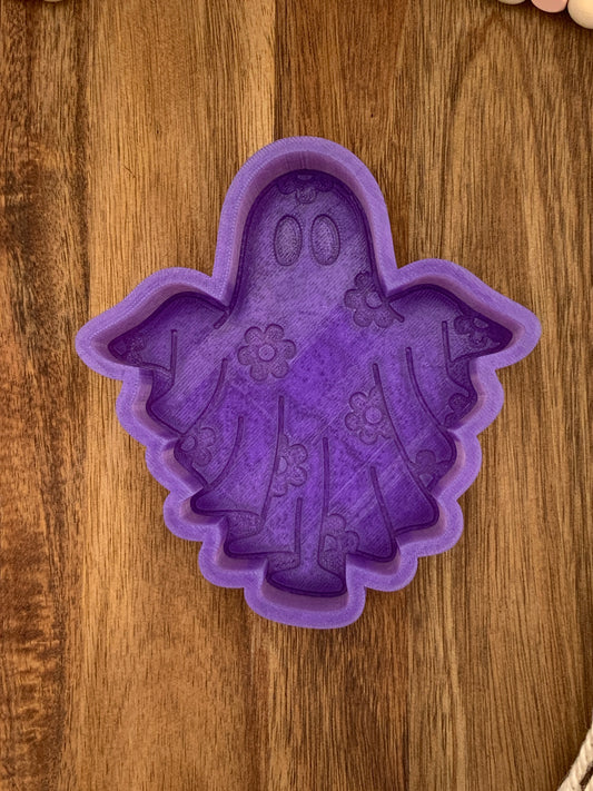 Flower Ghost Silicone Freshie Mold