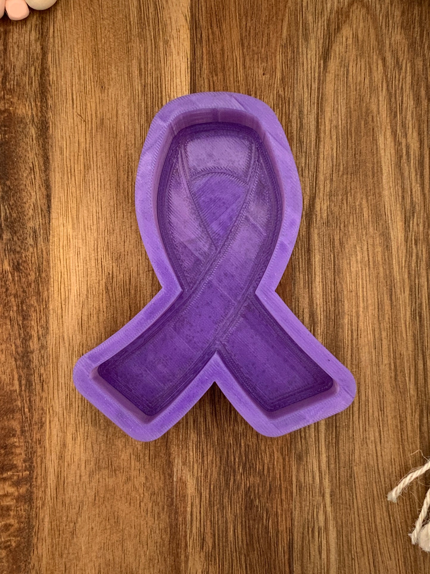 Awareness Ribbon Silicone Freshie Mold