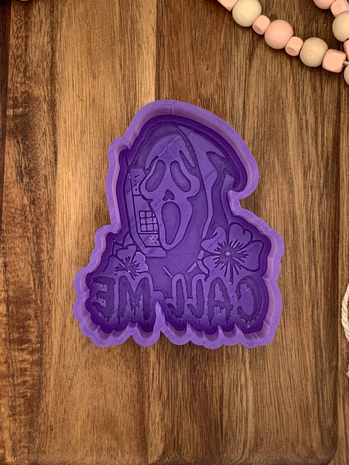 Ghostface Scream Call Me Silicone Mold