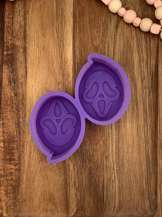 Ghostface Scream Vent Silicone Mold