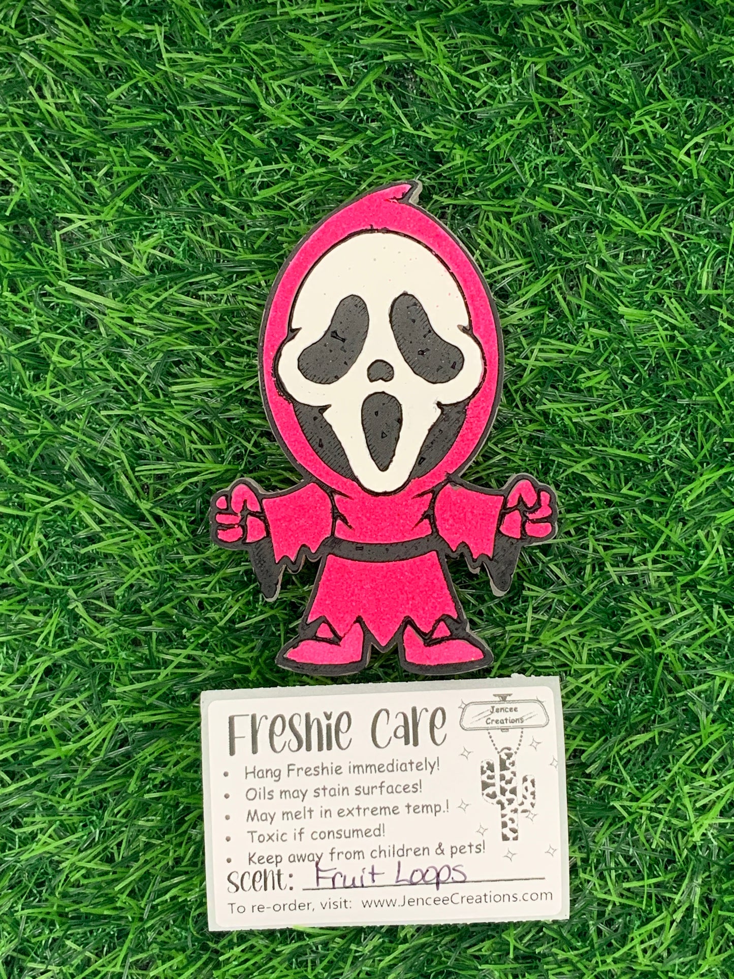 Scream Ghostface Pink Guy-Car Freshie