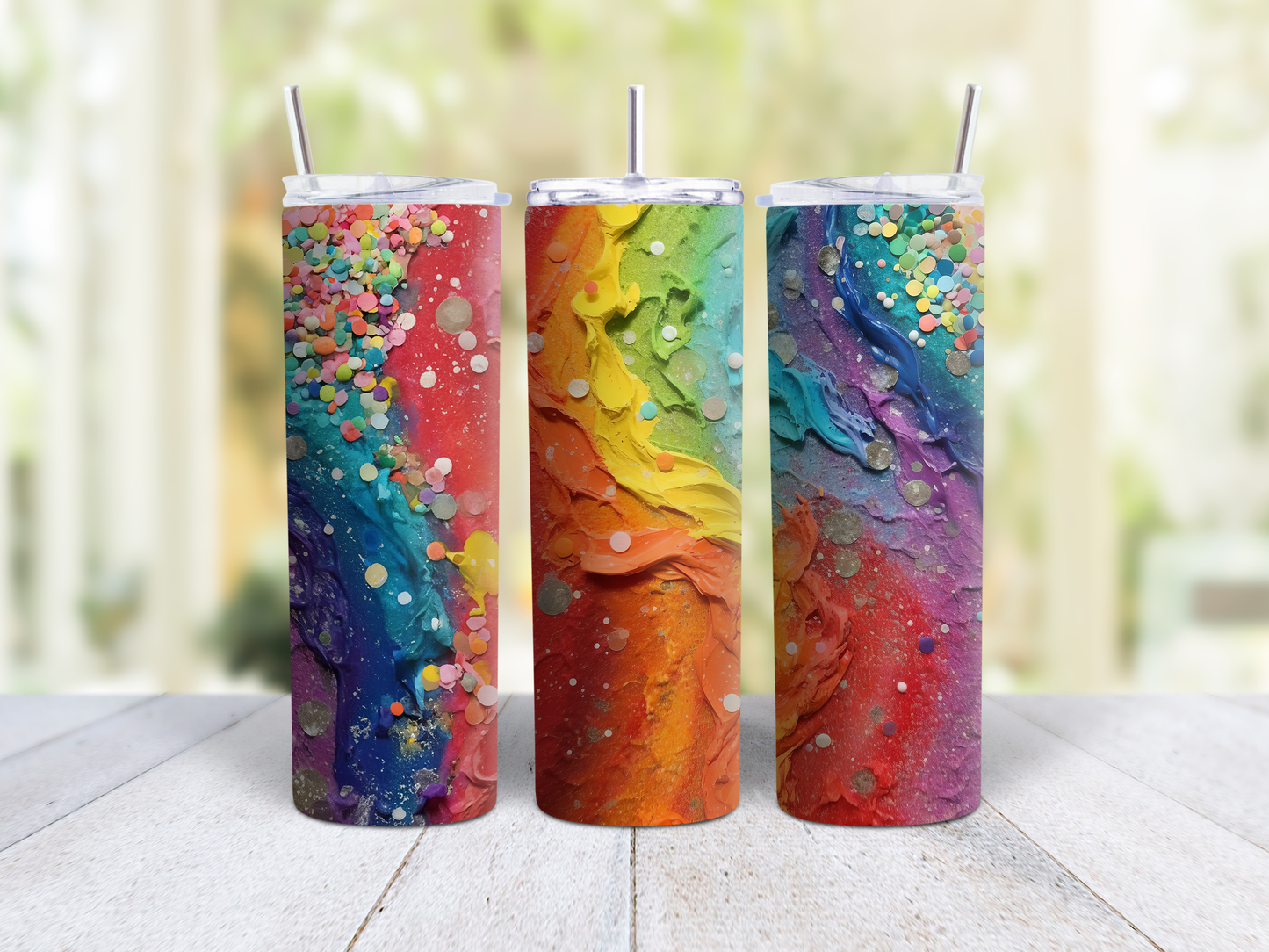 Icing Cake Cookie Confetti Tumbler
