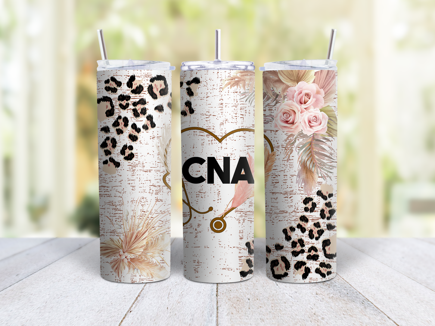 Nurse Boho CNA Tumbler
