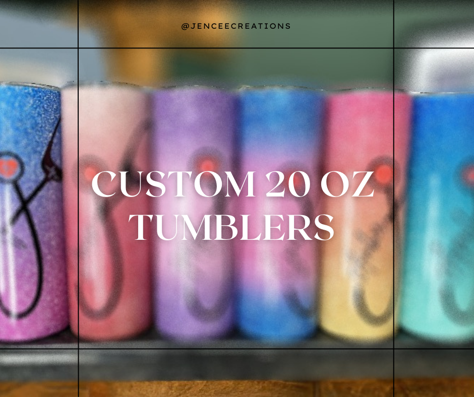 Custom 20 oz Sublimation Tumbler